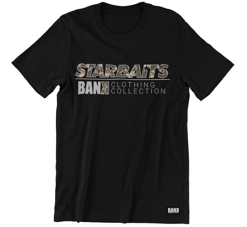 Starbaits Tričko Bank Camo