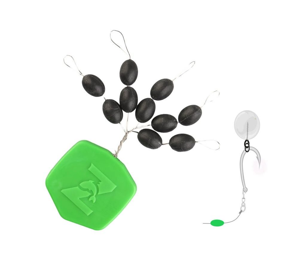 Zfish Korálky Tungsten Oval Beads 10ks