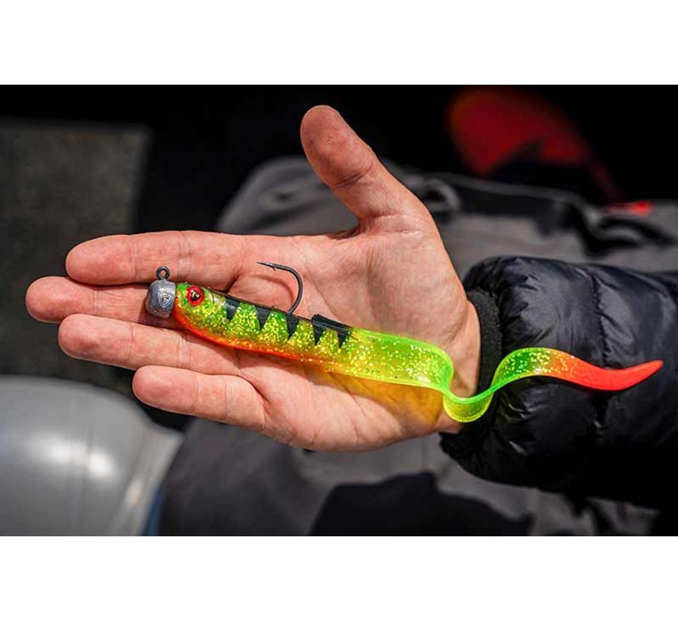 Fox Rage Gumová nástraha Slick Eel UV Red Wake