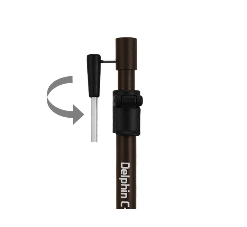 Delphin Teleskopická zavrtávací vidlička C-Stick