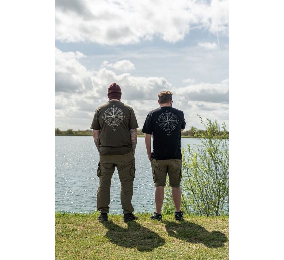 Korda Tričko Compass Tee Dark Olive