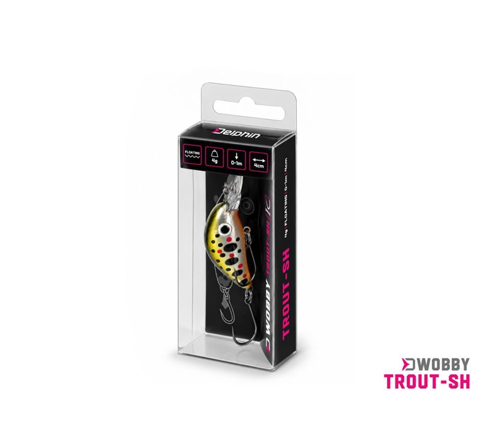 Delphin Wobler Wobby Trout-SH 4cm 4g