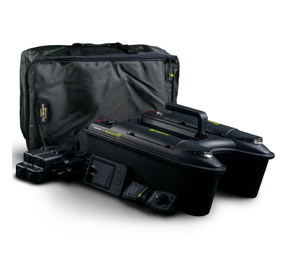 RidgeMonkey Zavážecí Loďka Hunter 750 Bait Boat Echo Edition