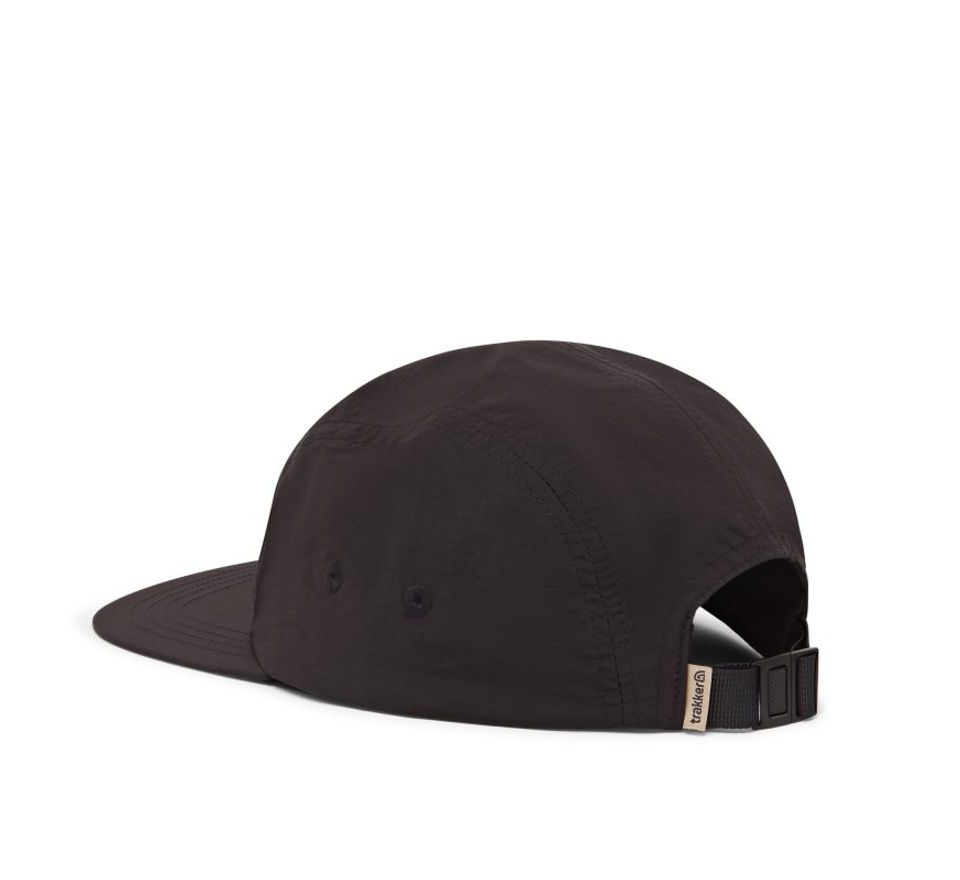 Trakker Šiltovka 5 Panel Black Cap