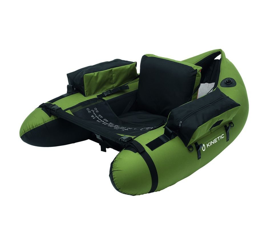 Kinetic Bellyboat Fish Hunter Float Tube Combo