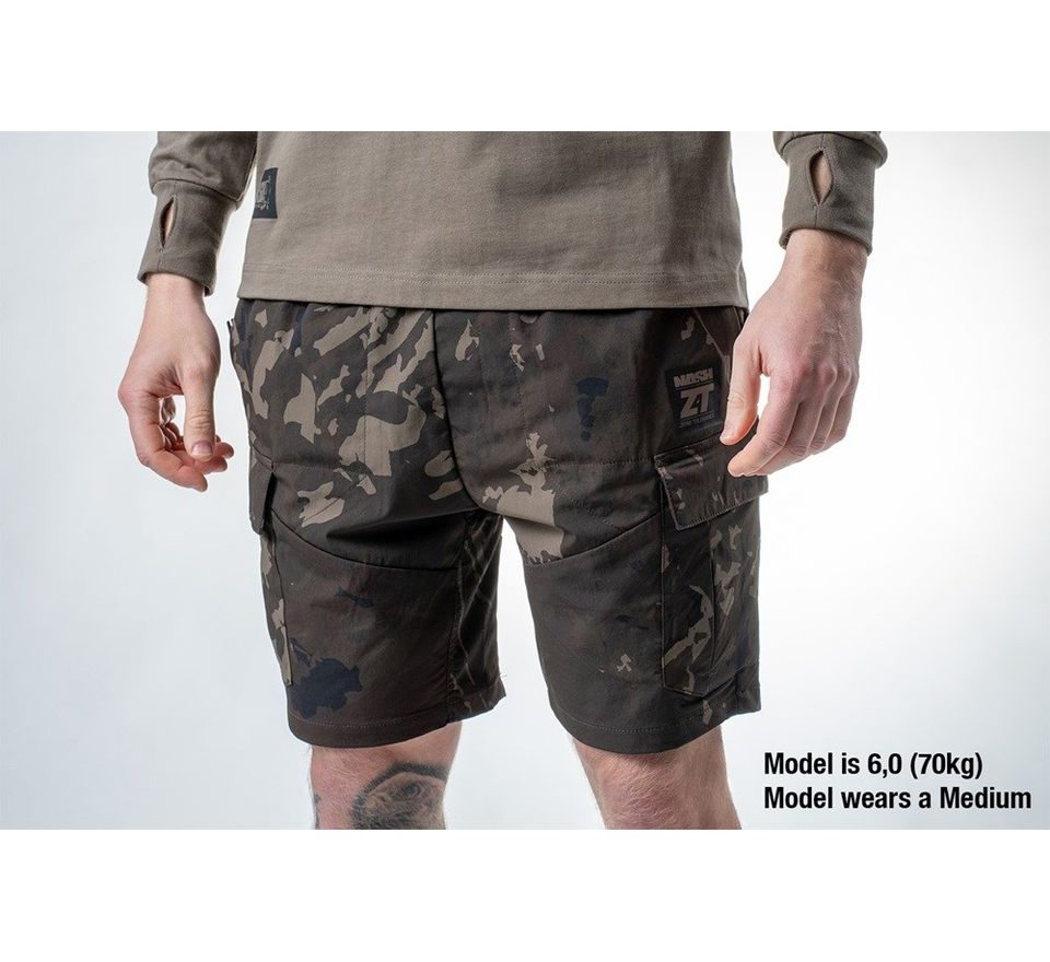 Nash Kraťasy ZT Lite Hydra Flex Combat Shorts Camo