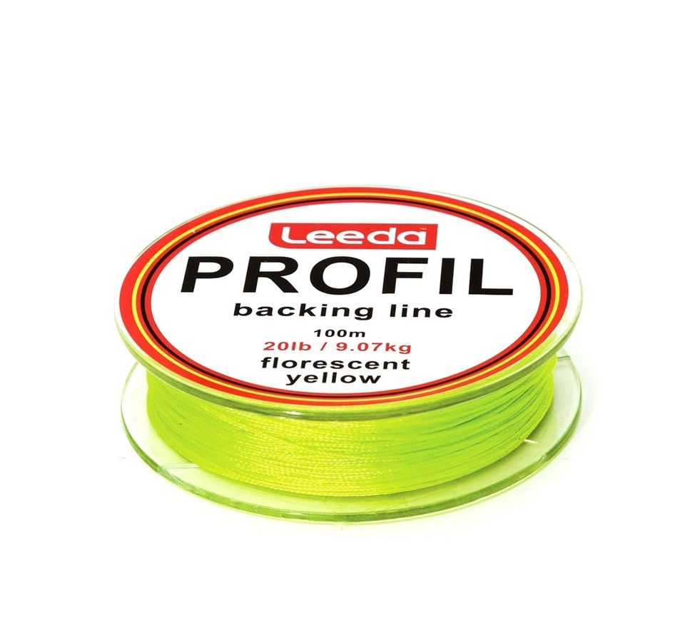Leeda Profil Backing Line 20lb 100m Žltá