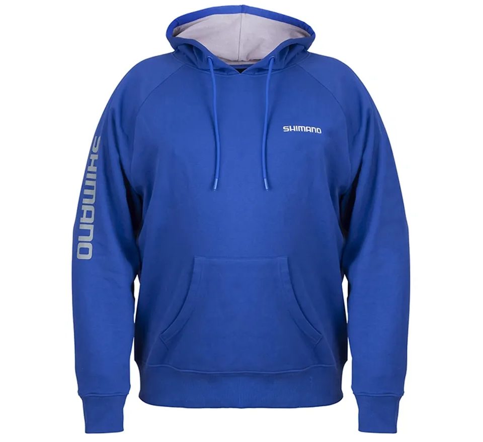 Shimano Mikina Wear Pull Over Hoodie Blue