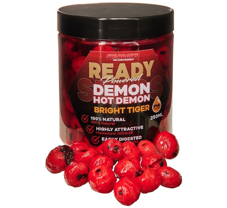 Starbaits Partikl Ready Seeds Hot Demon Bright Tiger 250ml