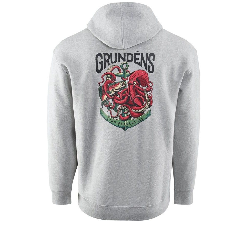 Grundéns Mikina Displacement DWR Hoodie Octo-Trout Athletic Heather