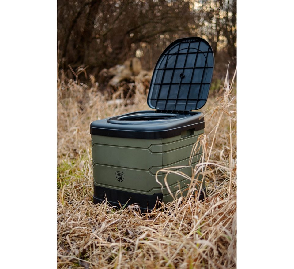 Giants fishing Akční set Skládací přenosná toaleta X-Large + Hygienický stan + Skládací lopatka ZDARMA!