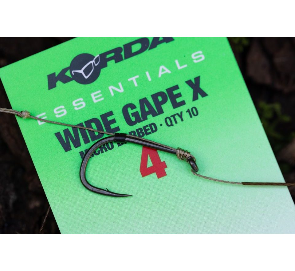 Korda Háčky Essentials Wide Gape X 10ks