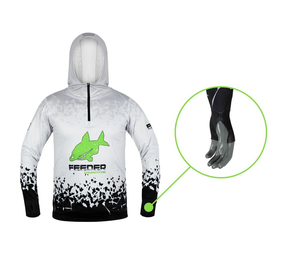 Delphin Tričko s kapucí UV Armor 50+ Reaxe