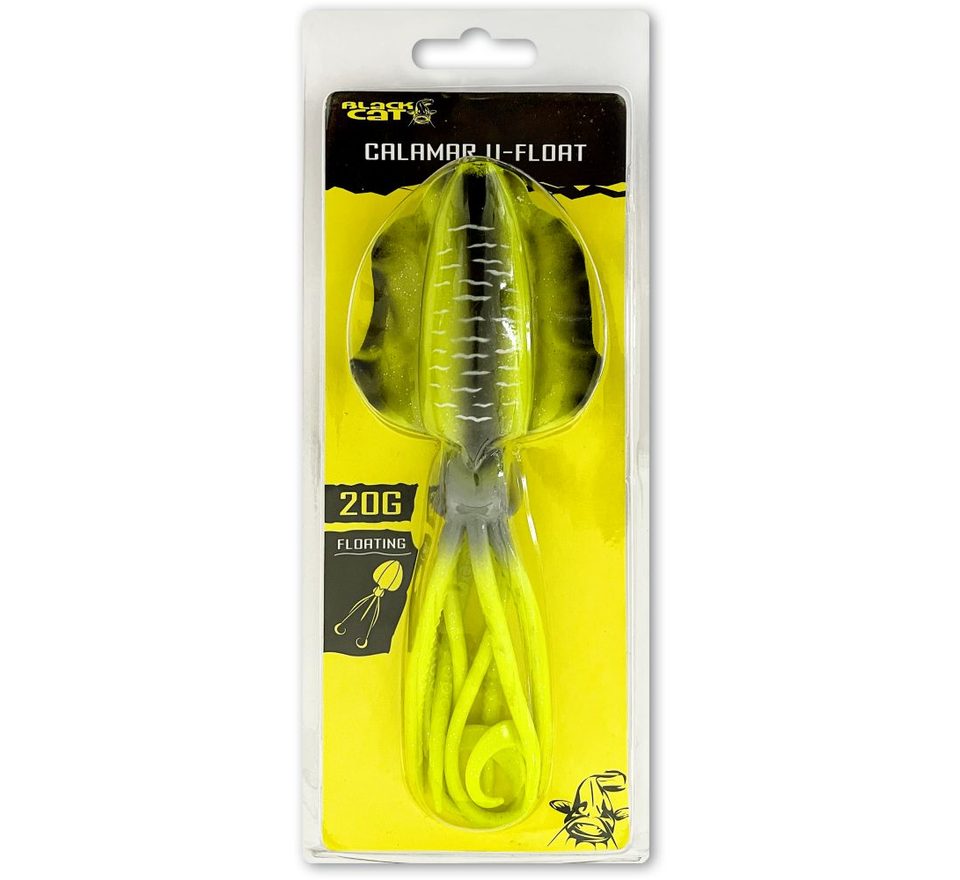 Black Cat Podvodní splávek Calamar U-Float Yellow Zombie 20g