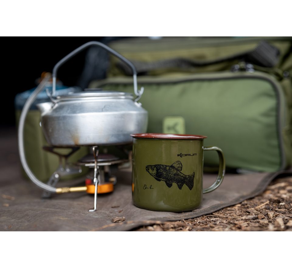 Korum Hrnek Classic Enamel Mug Tench 330ml