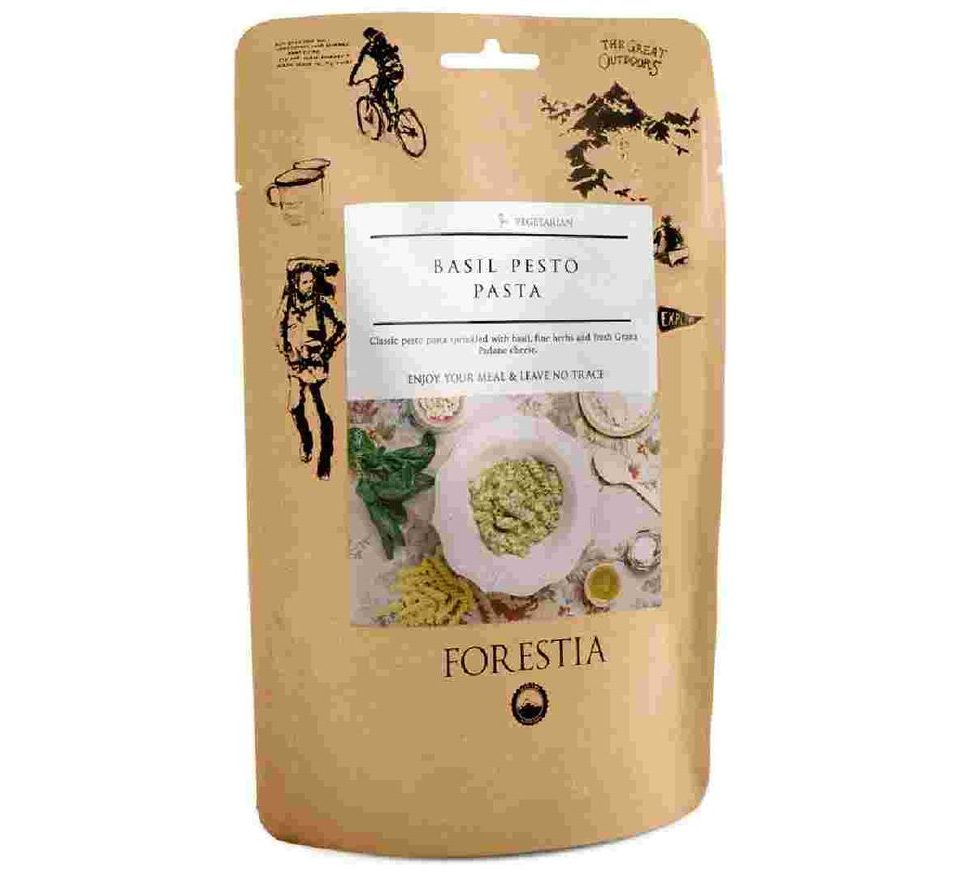 Forestia Kempingové jedlo Cestoviny s bazalkovým pestom