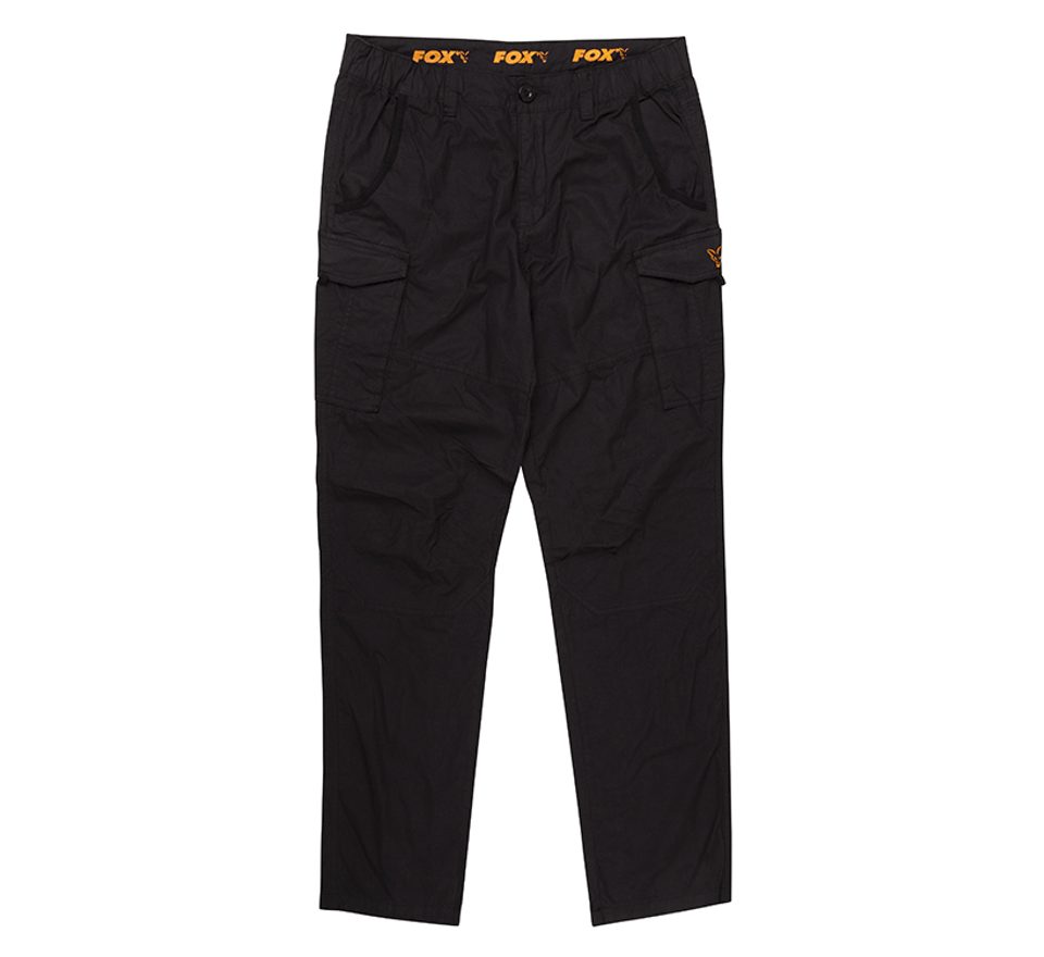 Fox Kalhoty Collection Black & Orange Combat Trousers