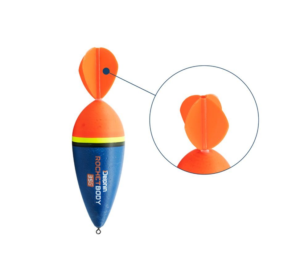 Delphin Plavák na štiky RocketBody