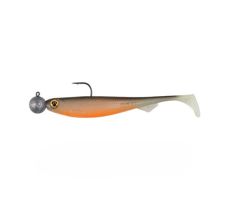 Fox Rage Gumová nástraha Bulk Loaded Slick Shad UV Hot Olive