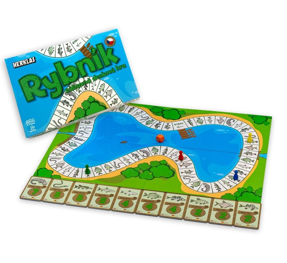 Herklas Desková hra pro rybáře Rybník