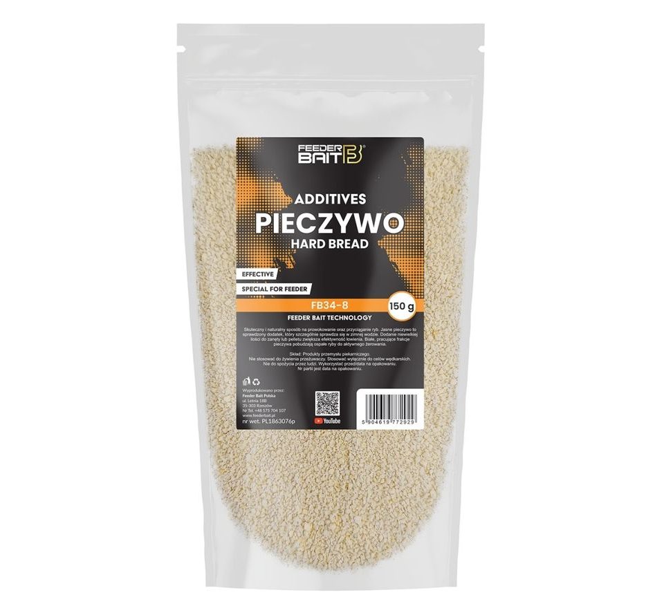 FeederBait Směs White Hard Bread 150g
