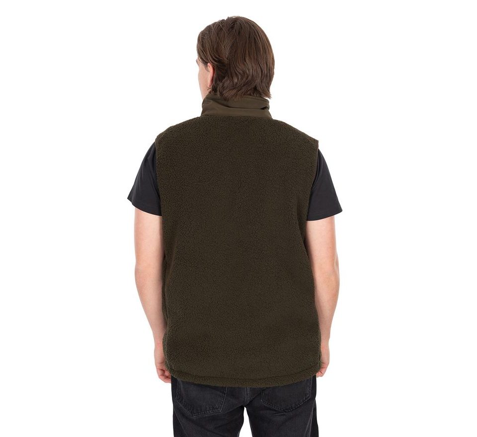 Fox Vesta Olive Sherpa Hybrid Gilet