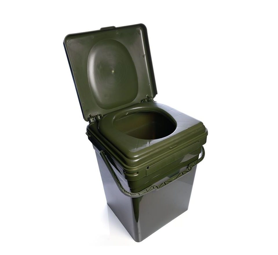 RidgeMonkey Kompaktní přenosná toaleta CoZee Toilet Seat Full Kit