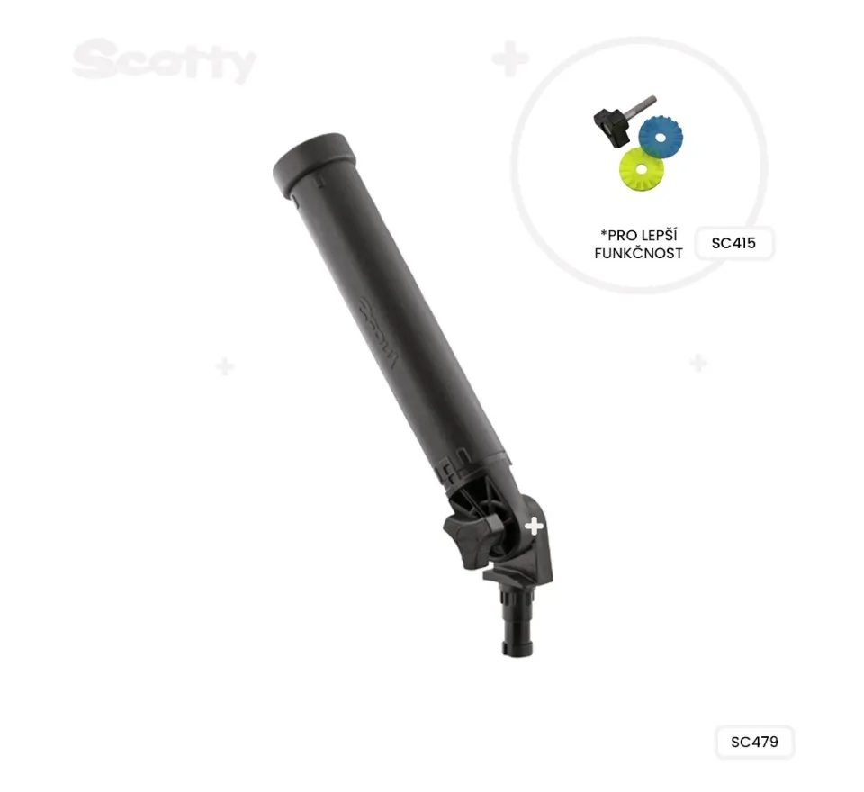 Scotty Držák na prut (trubka)