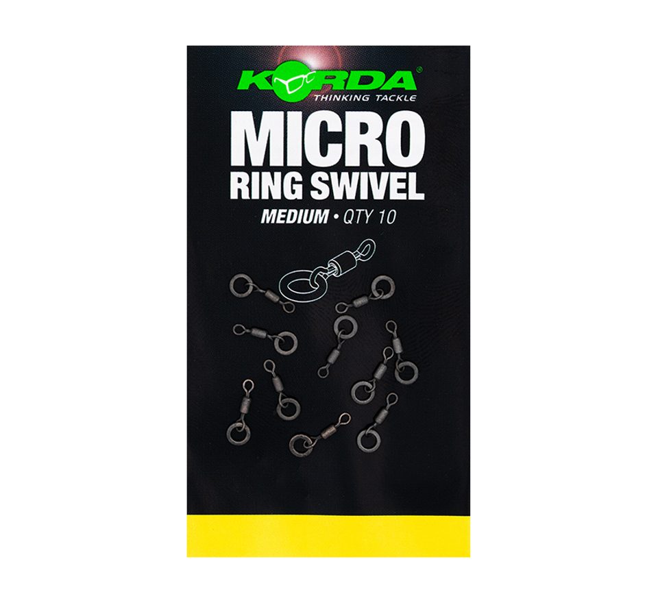 Korda Obratlík s kroužkem Micro Ring Swivel 10ks