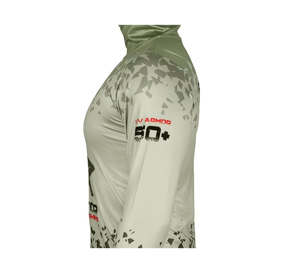 Delphin Tričko s kapucí UV Armor 50+ Predator