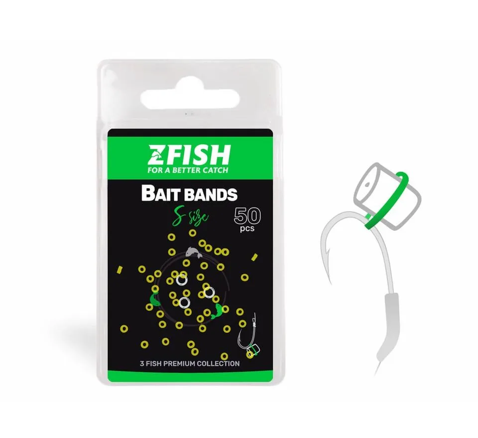 Zfish Kroužek Micro Bait Bands 50ks