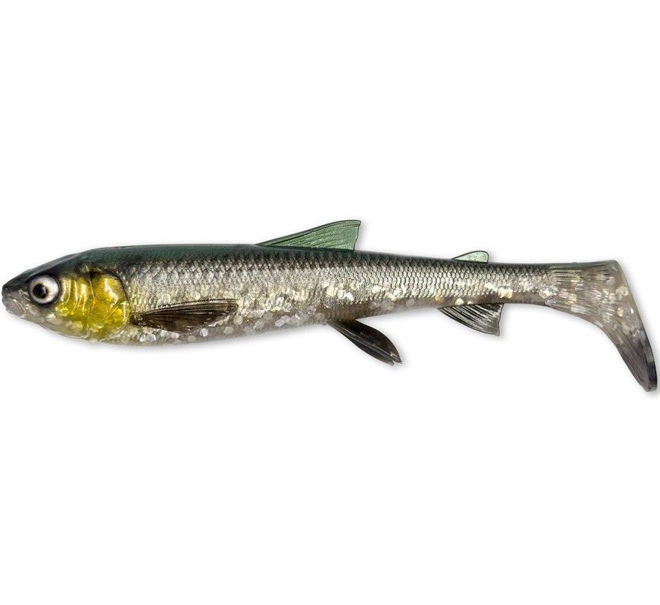 Savage Gear Gumová nástraha 3D Whitefish Shad Green Silver