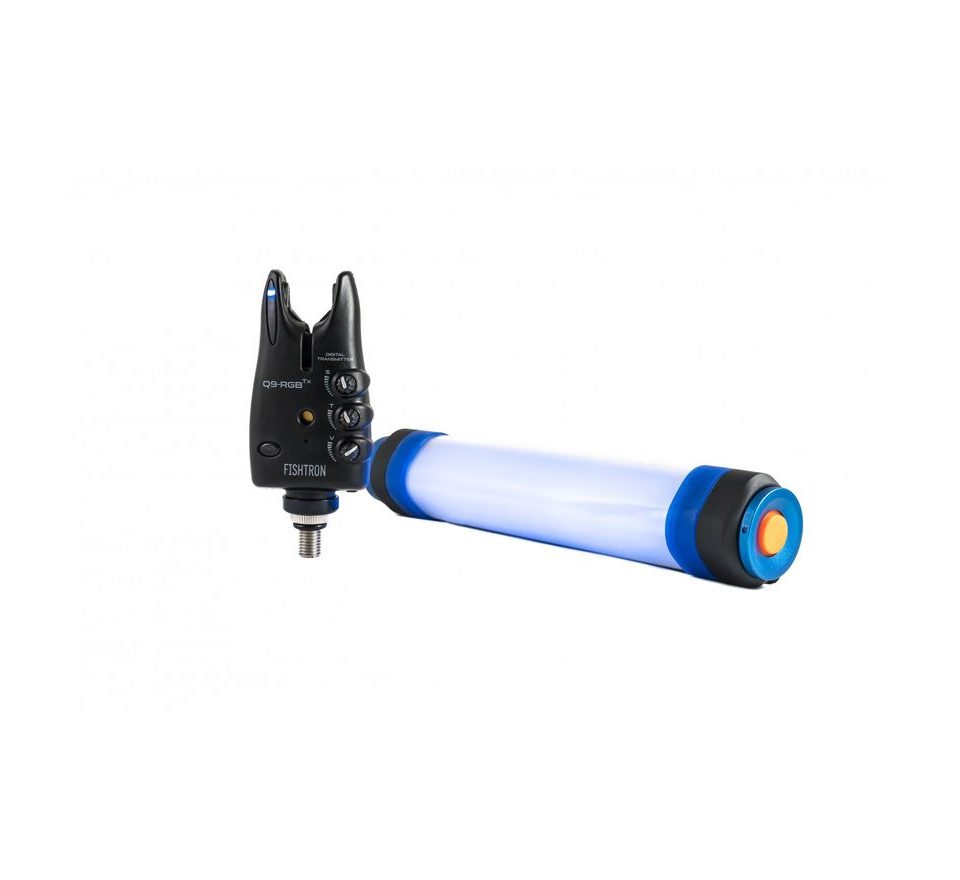 Flajzar Fishtron Lampa RGB LED s přijímačem a powerbankou WRL3