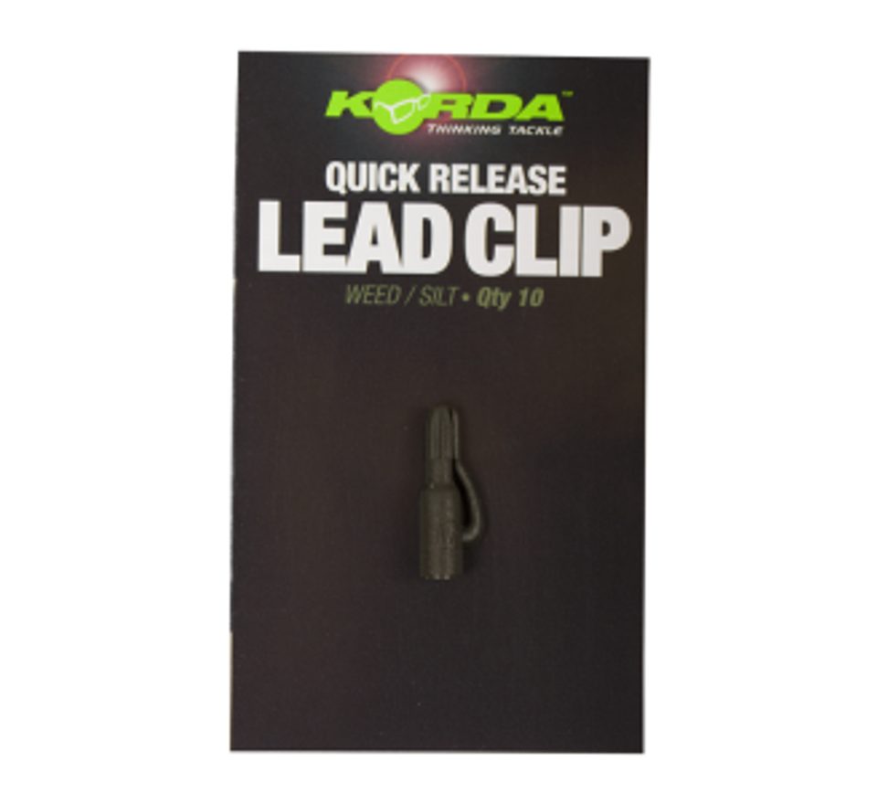 Korda Rýchloupínacie klipy na olová Quick Release Lead Clips 10 ks