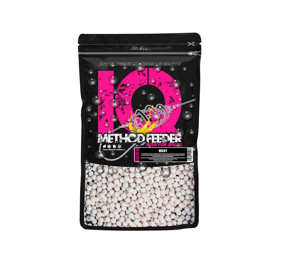 LK Baits Fluoro Boilie IQ Method Feeder 10-12mm 600g