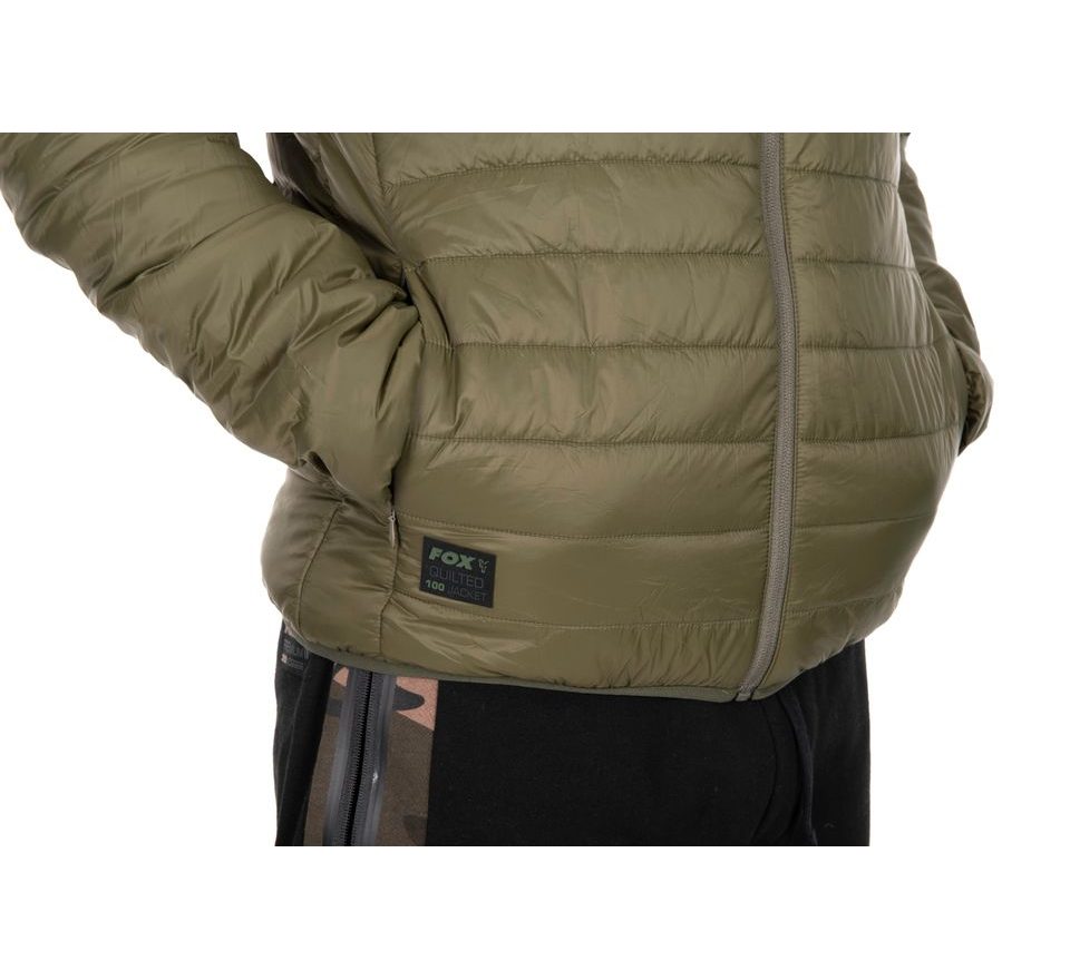 Fox Bunda Olive Quilted 100 Jacket