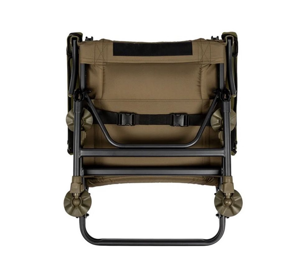 Trakker Křeslo komfortní s područkami Levelite Camo Longback Chair