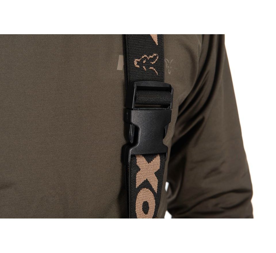Fox Nohavice Khaki Sherpa Tec Sallopettes
