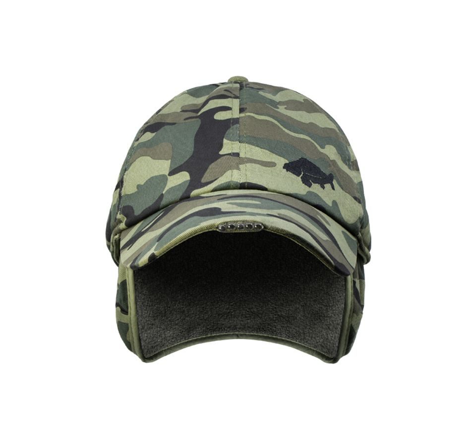 Delphin Zimná šiltovka LED OutLine Camo