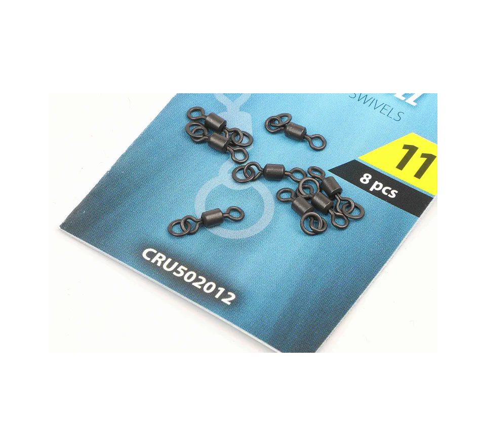 Carp´R´Us Obratlík s krúžkom Swivel Ring veľ.11 8ks