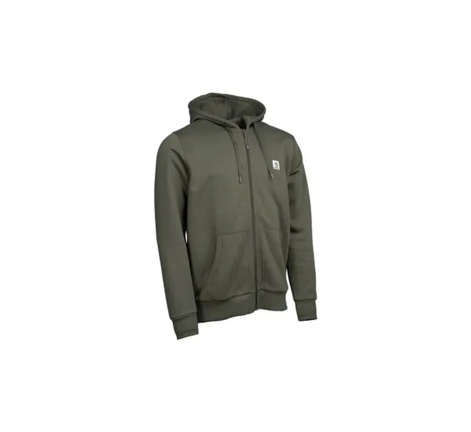 Nash Mikina Make It Happen Badge Zipped Hoody Zelená