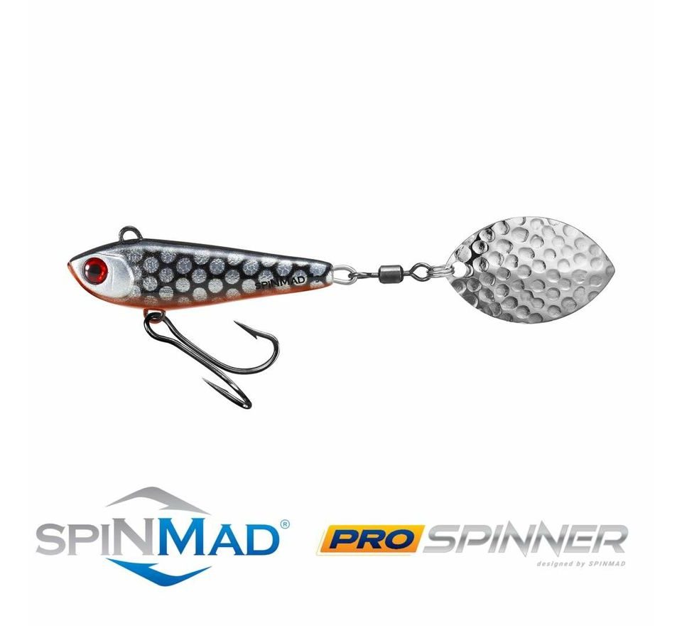 SpinMad Pro Spinner Black Minnow