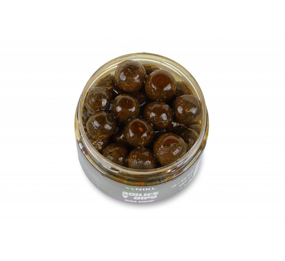 Nikl Boilies v dipe Giga Squid 250g