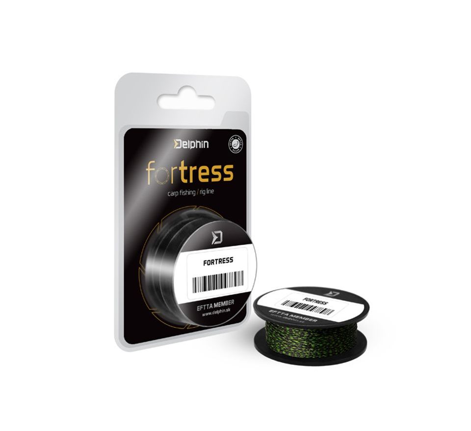 Delphin Hookline Fortrees čierno-zelená 20m