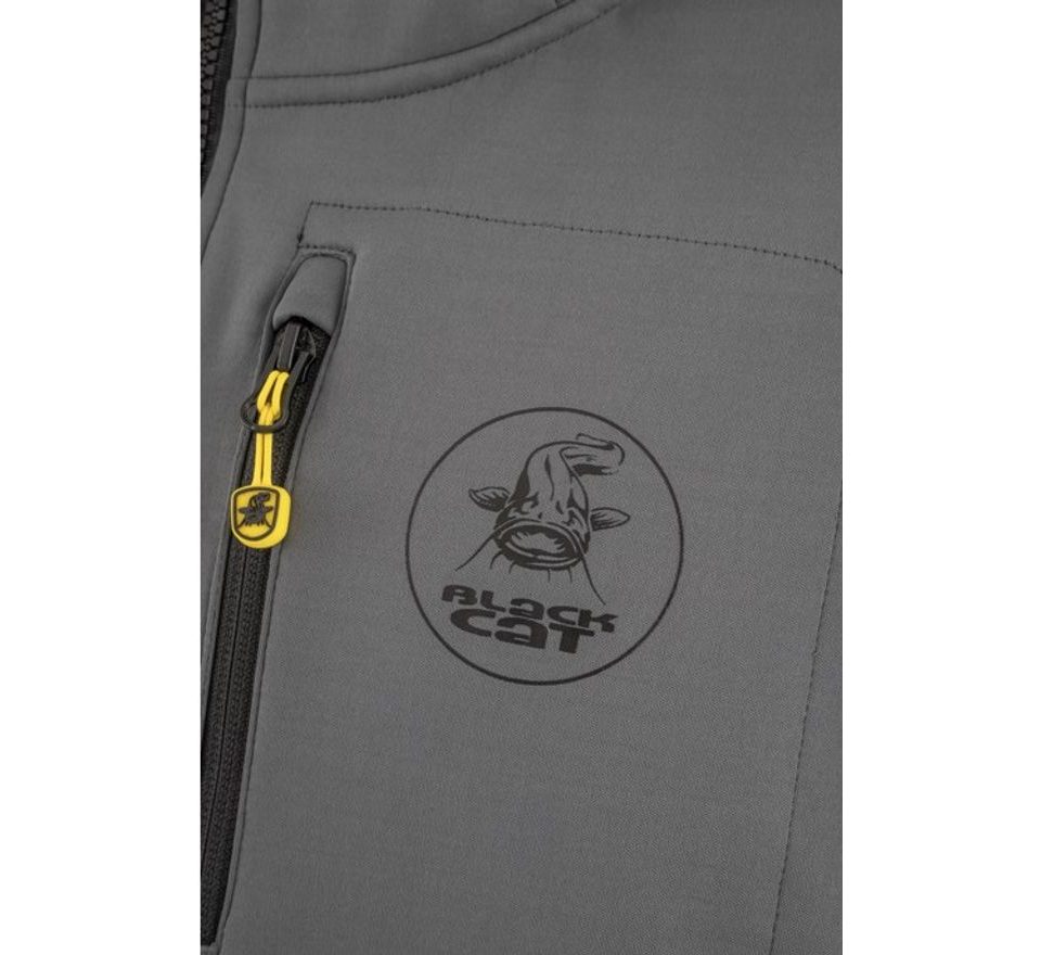 Black Cat Bunda Cat Shield Wind Blocker Jacket