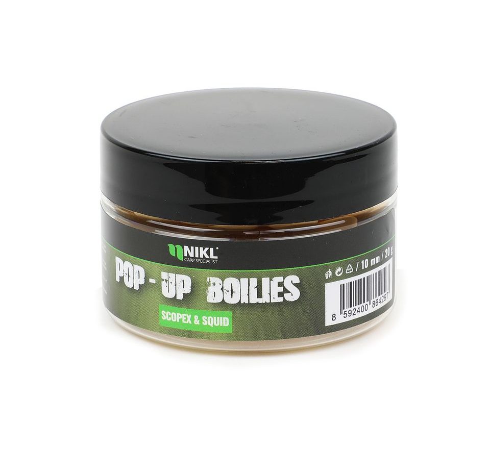 Nikl Plovoucí boilies 10mm 20g