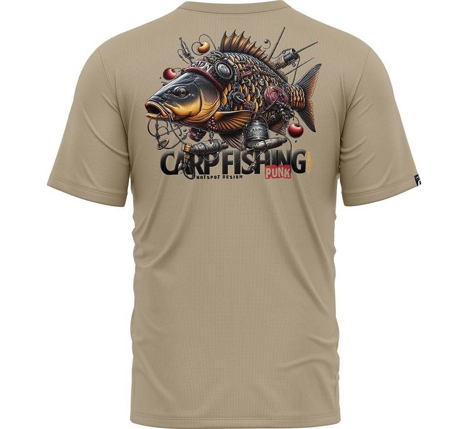 Hotspot Design Tričko Carpfishing Punk