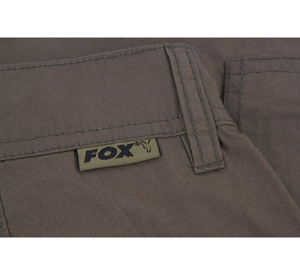 Fox Kraťasy Green & Black Lightweight Cargo Shorts