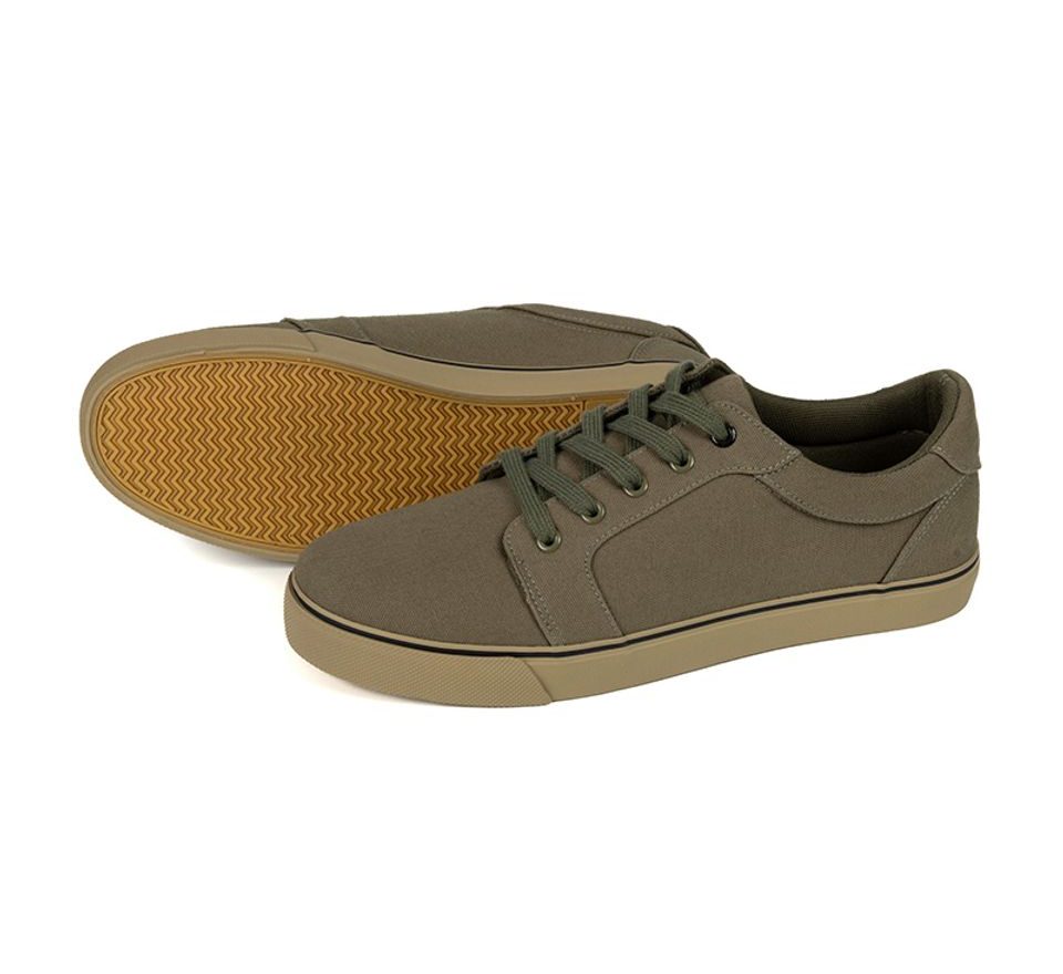 Fox Boty Khaki Canvas Shoe