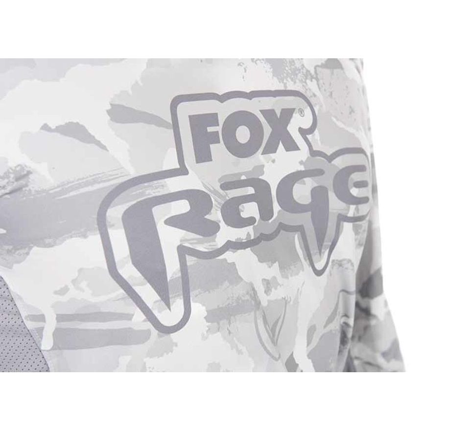 Fox Rage Tričko UV Hooded Light Cam Top